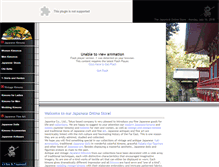 Tablet Screenshot of kimonofromjapan.com